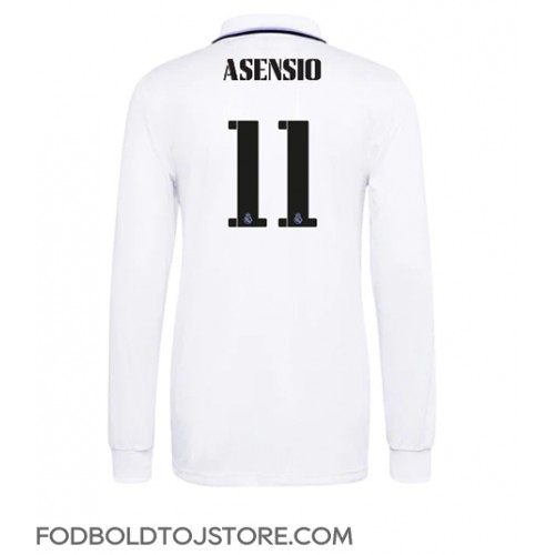 Real Madrid Marco Asensio #11 Hjemmebanetrøje 2022-23 Langærmet